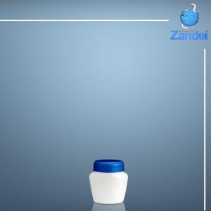 Potes de plástico para cosméticos
